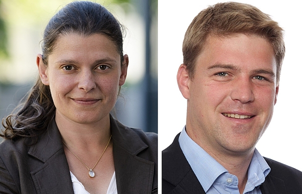 Landesvorsitzenden Agnes Becker und Tobias Ruff 